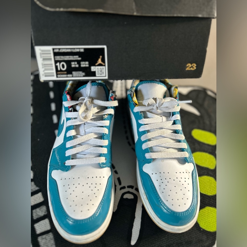Air Jordan 1 Low “Barcelona Cyber Seal”